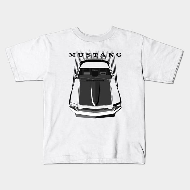 Mustang Boss 69 - Dark Transparent/Multi Color Kids T-Shirt by V8social